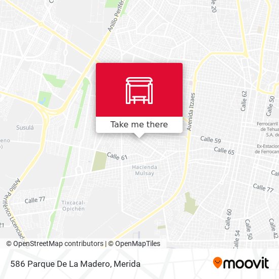 Mapa de 586 Parque De La Madero