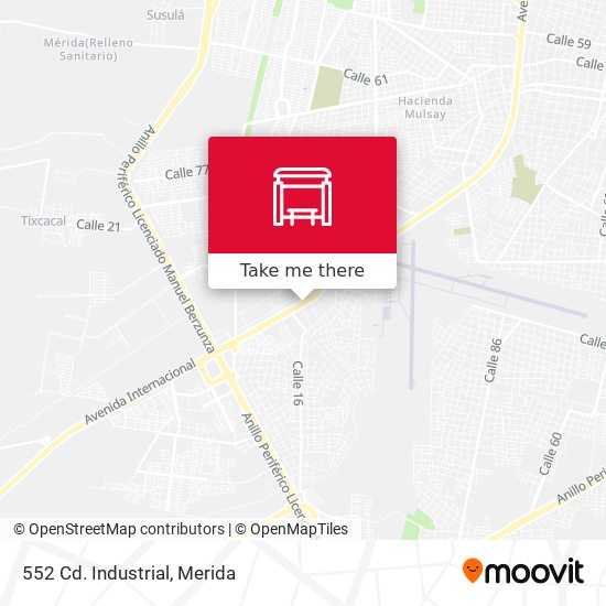 552 Cd. Industrial map