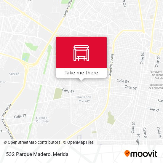Mapa de 532 Parque Madero