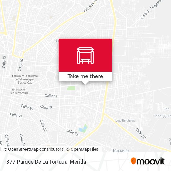 877 Parque De La Tortuga map