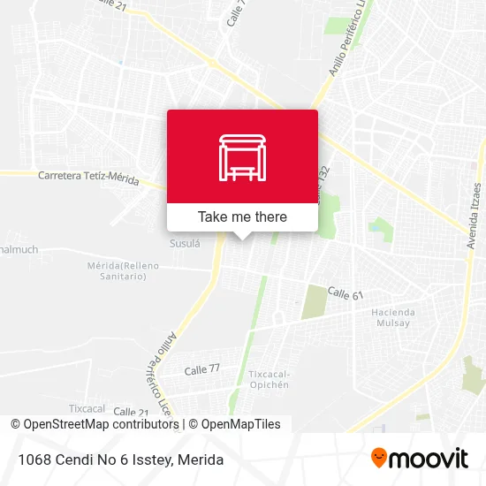 1068 Cendi No 6 Isstey map