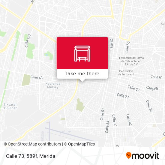 Calle 73, 589f map