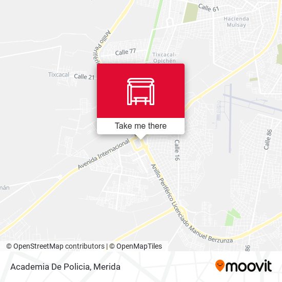 Mapa de Academia De Policia