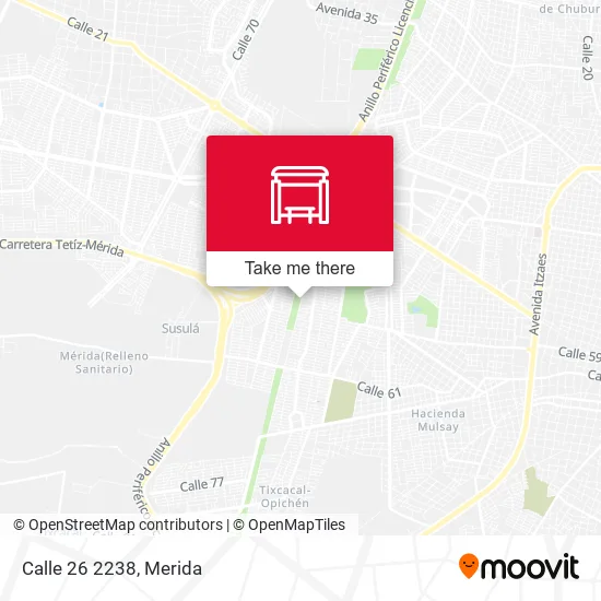 Calle 26 2238 map