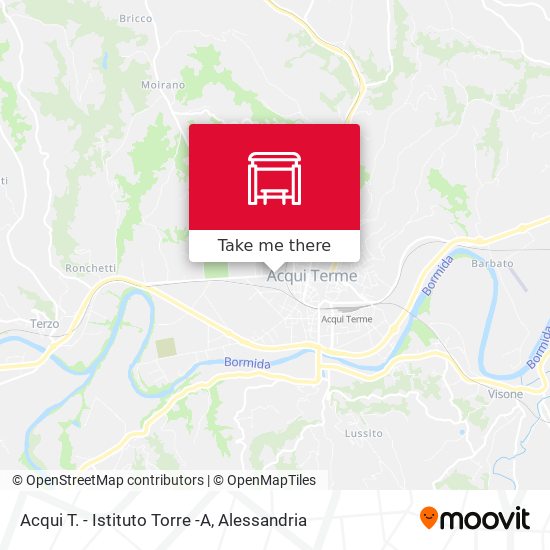 Acqui T. - Istituto Torre -A map