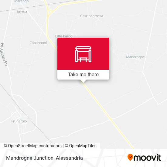 Mandrogne Junction map