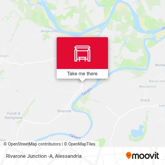 Rivarone Junction -A map