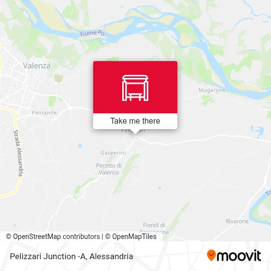 Pelizzari Junction -A map