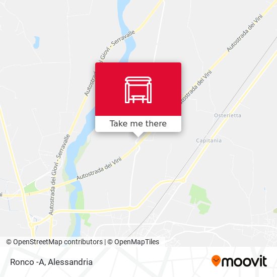 Ronco -A map