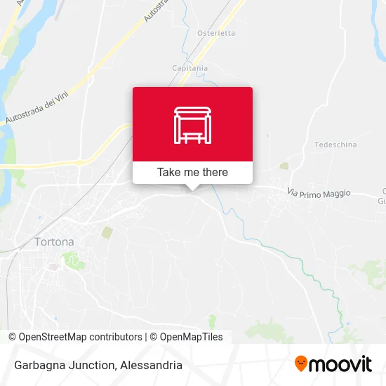 Garbagna Junction map
