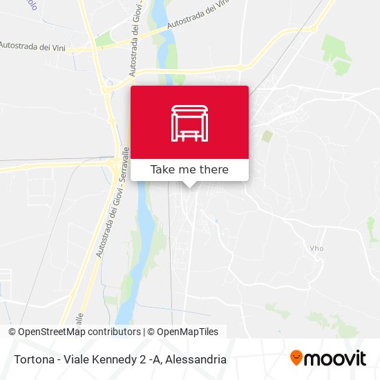 Tortona - Viale Kennedy 2 -A map
