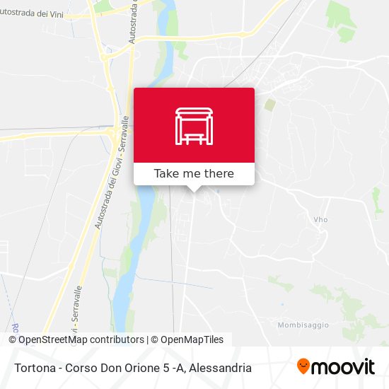 Tortona - Corso Don Orione 5 -A map