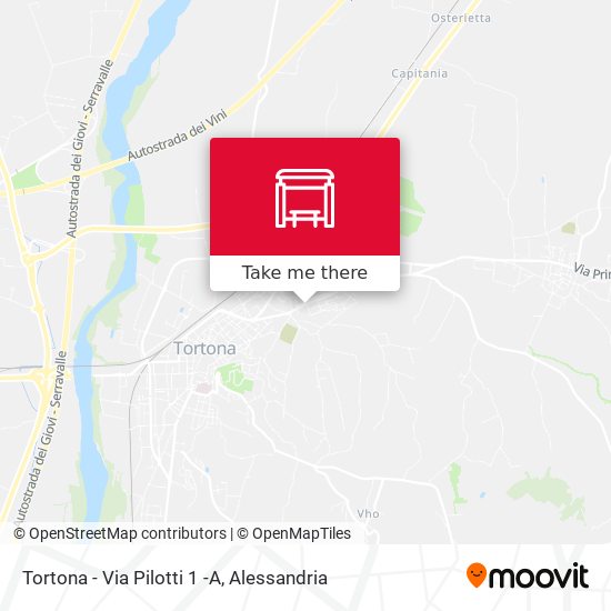 Tortona - Via Pilotti  1 -A map