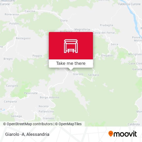 Giarolo -A map