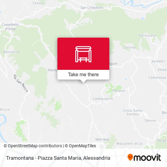 Tramontana - Piazza Santa Maria map