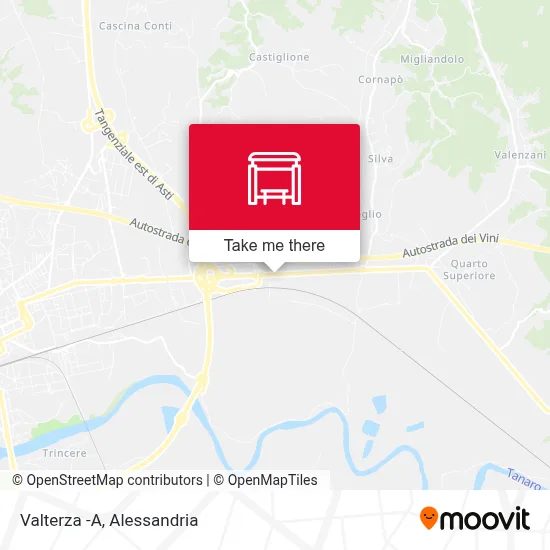 Valterza -A map