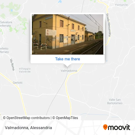Valmadonna map