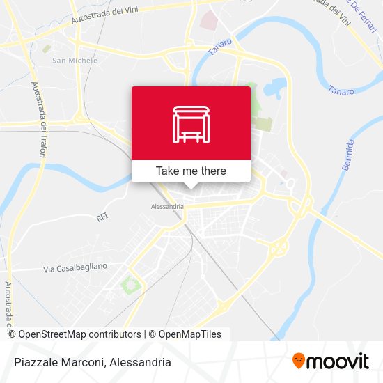 Piazzale Marconi map