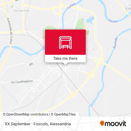 XX September - Foscolo map