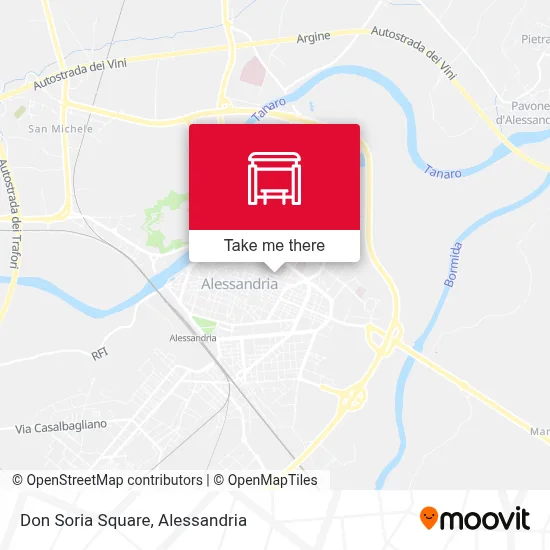 Don Soria Square map