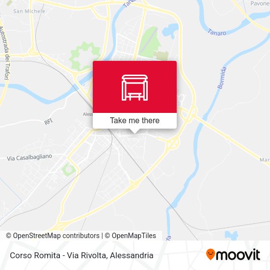 Corso Romita - Via Rivolta map
