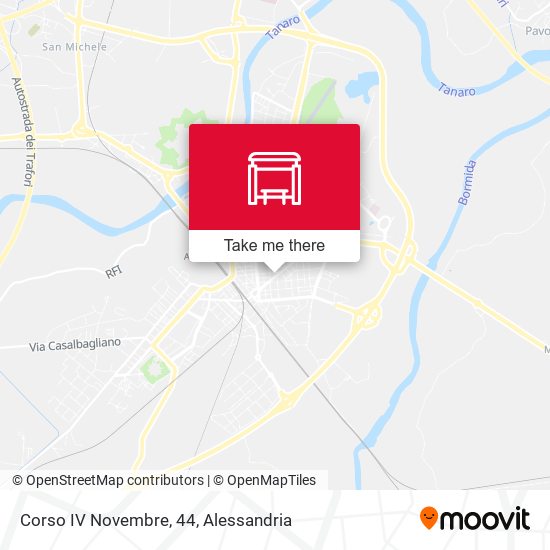 Corso IV Novembre, 44 map