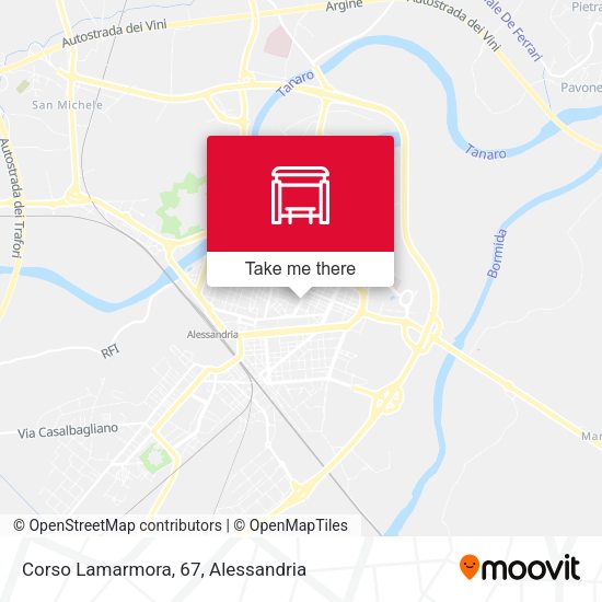 Corso Lamarmora, 67 map