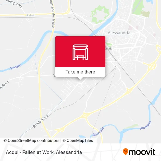 Acqui - Fallen at Work map