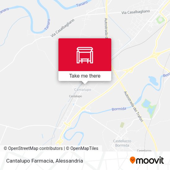 Cantalupo Farmacia map