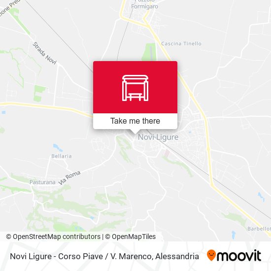 Novi Ligure - Corso Piave / V. Marenco map