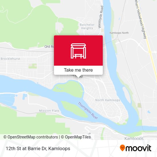 12th St at Barrie Dr plan
