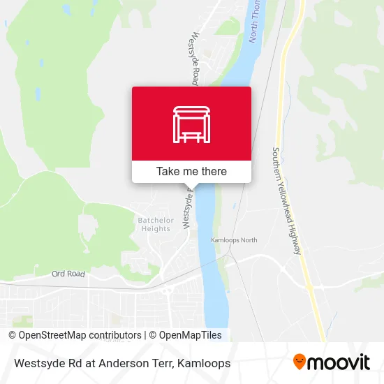 Westsyde Rd at Anderson Terr map