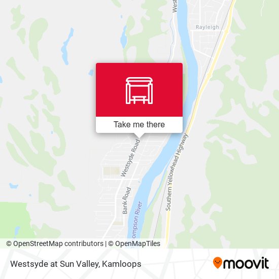 Westsyde at Sun Valley map