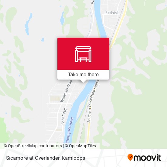 Sicamore at Overlander map