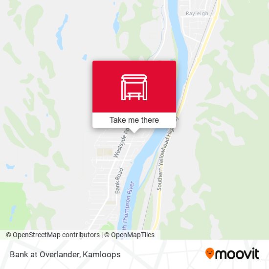 Bank at Overlander map