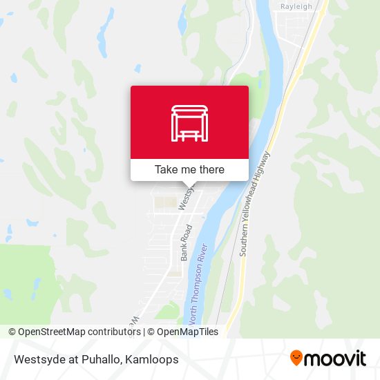 Westsyde at Puhallo map