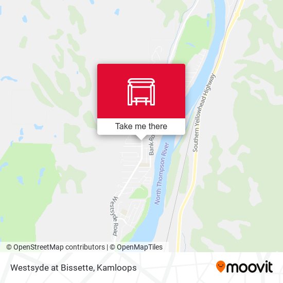 Westsyde at Bissette map