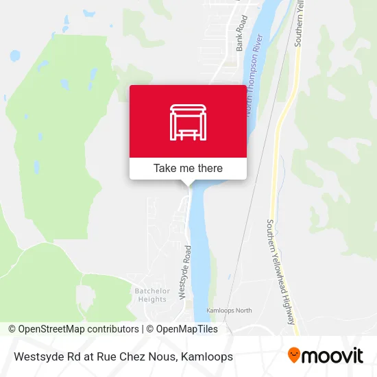 Westsyde Rd at Rue Chez Nous plan