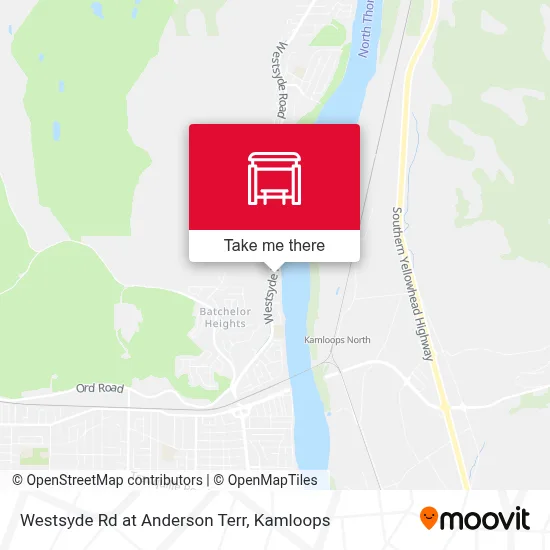Westsyde Rd at Anderson Terr map