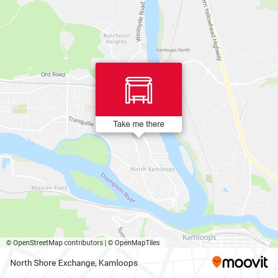North Shore Exchange map
