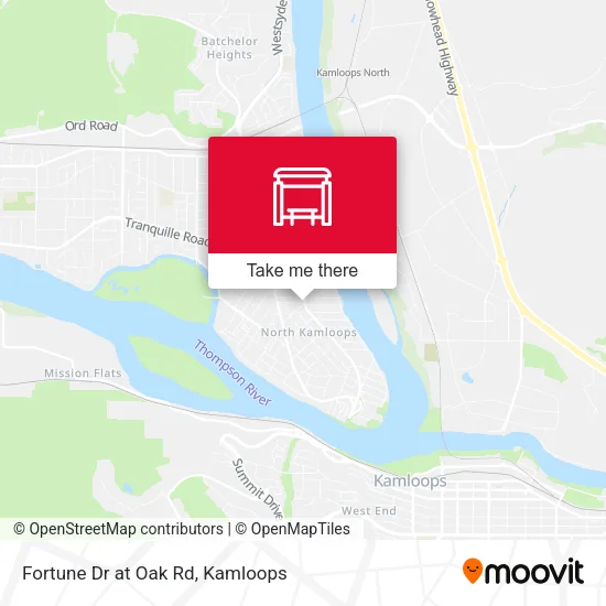 Fortune Dr at Oak Rd map