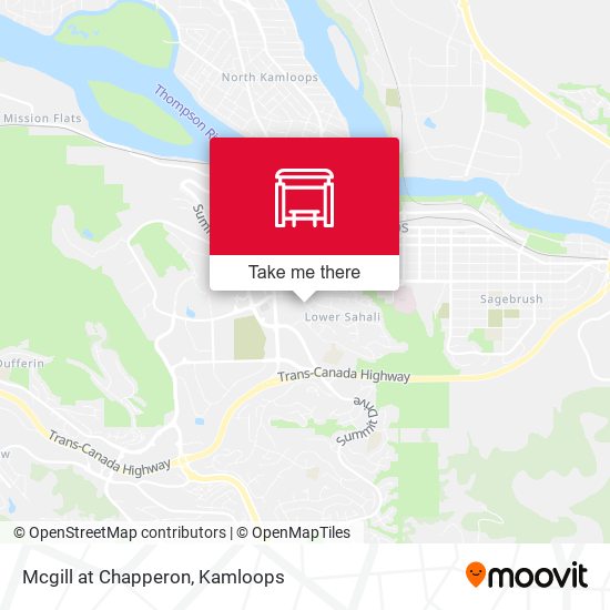 Mcgill at Chapperon map