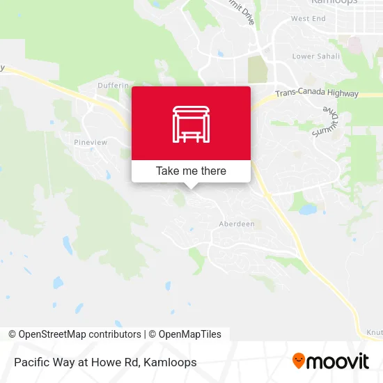 Pacific Way at Howe Rd map