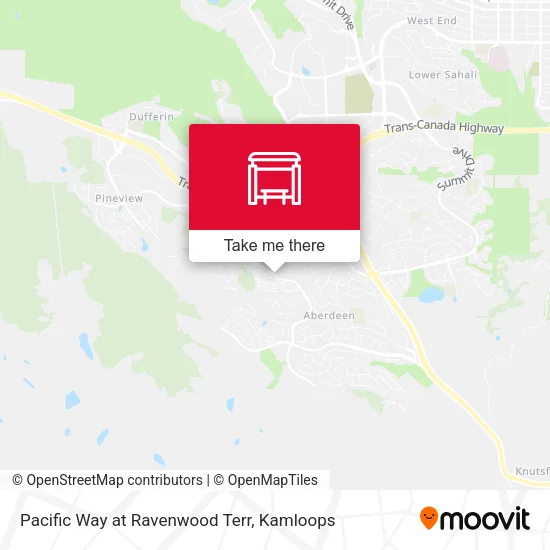 Pacific Way at Ravenwood Terr map