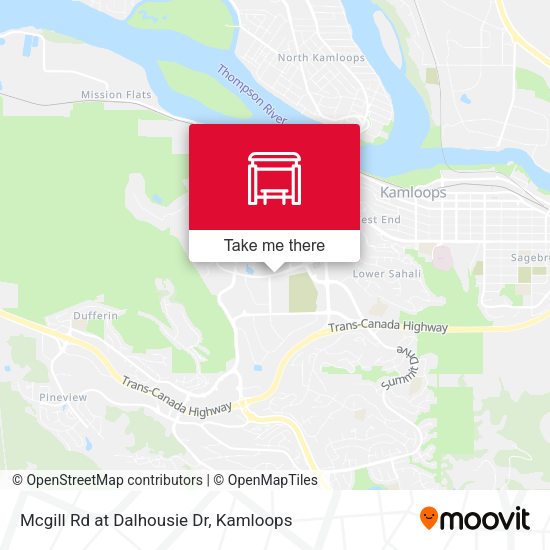 Mcgill Rd at Dalhousie Dr plan