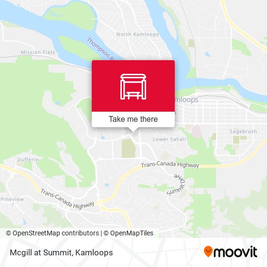 Mcgill at Summit map