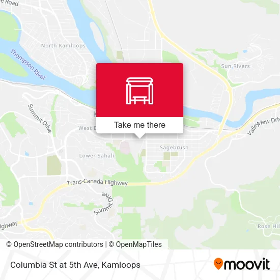 Columbia St at 5th Ave map