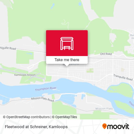 Fleetwood at Schreiner map