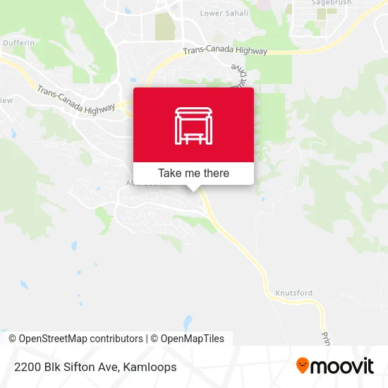 2200 Blk Sifton Ave map