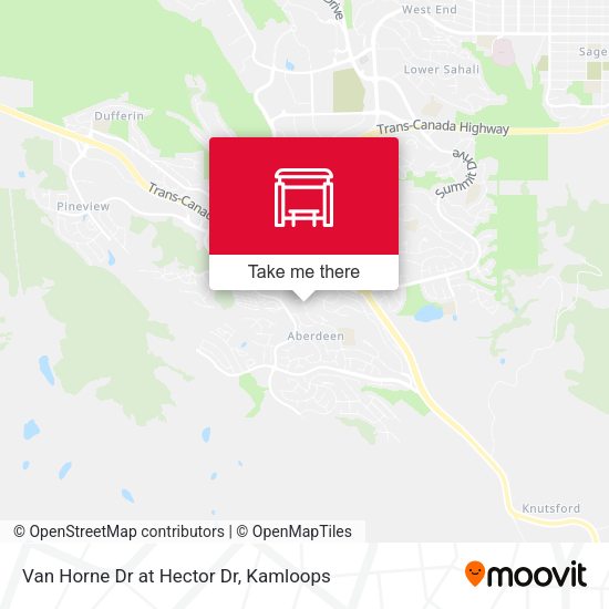 Van Horne Dr at Hector Dr plan